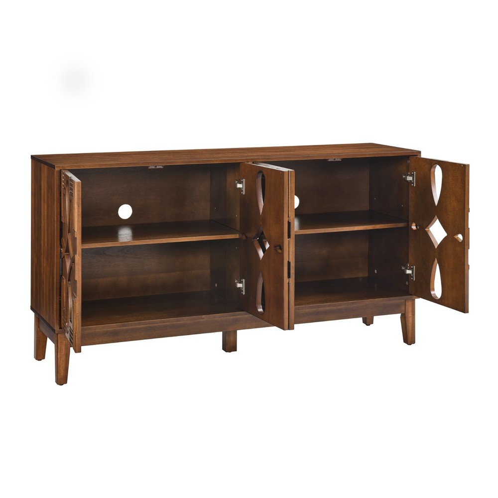 Mid Century Modern Sideboard Buffet Storage Cabinet TV Stand Media Console Table