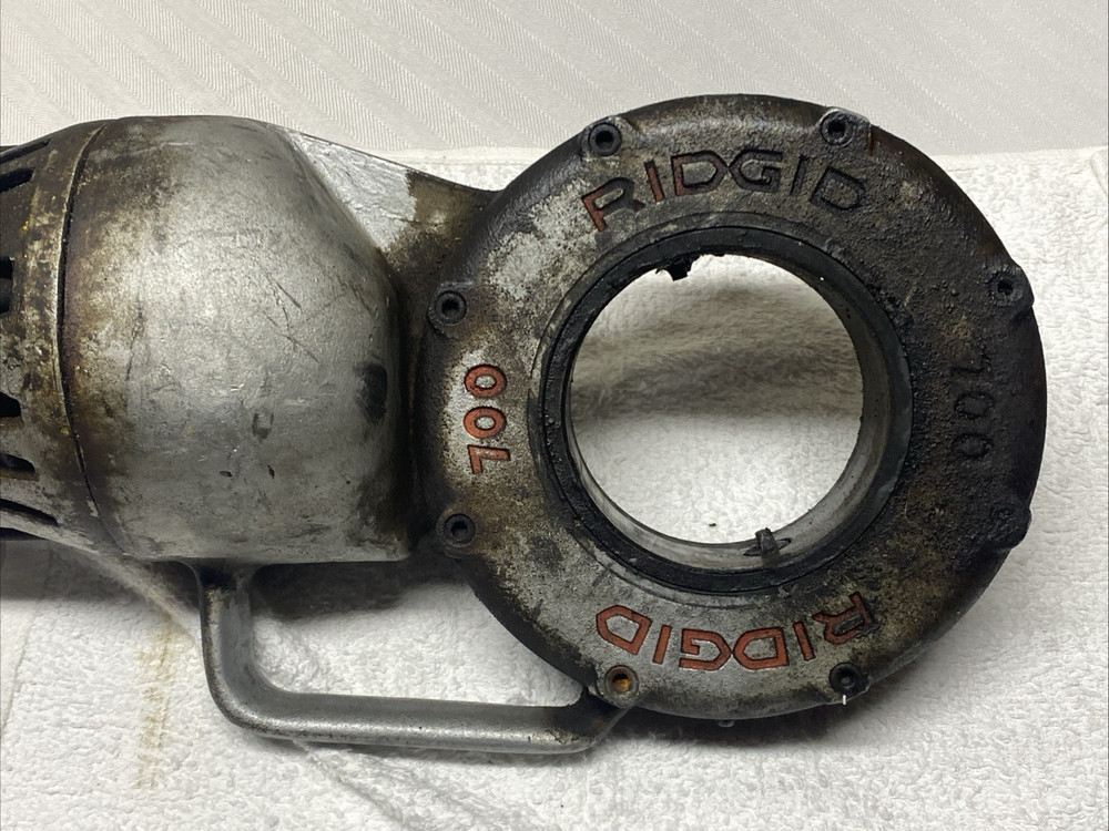 Ridgid 700 Model 700-S Electric Pipe Threader Machine Portable Works!