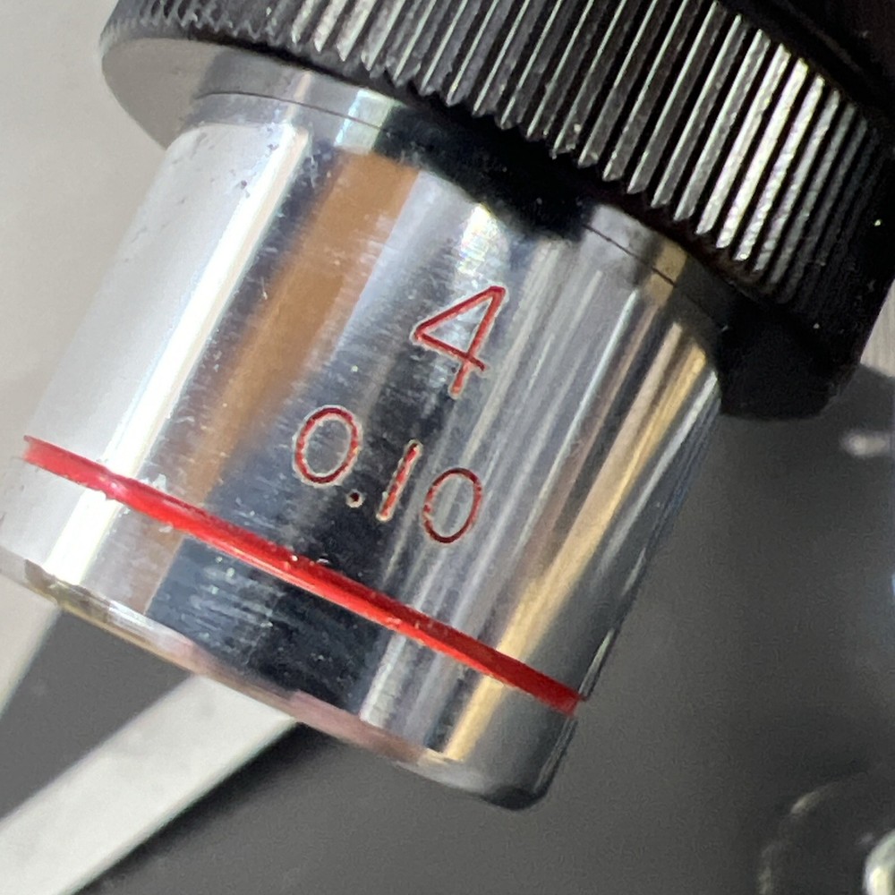 Wolfe Model 831385 Monocular Compound Microscope Made In Japan Free Ship P2