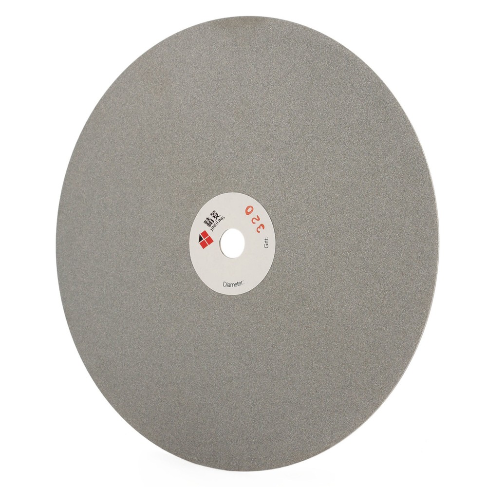 8" inch Diamond Grinding Disc Grit 320 Abrasive Wheel Flat Lap Disk Stone Tools
