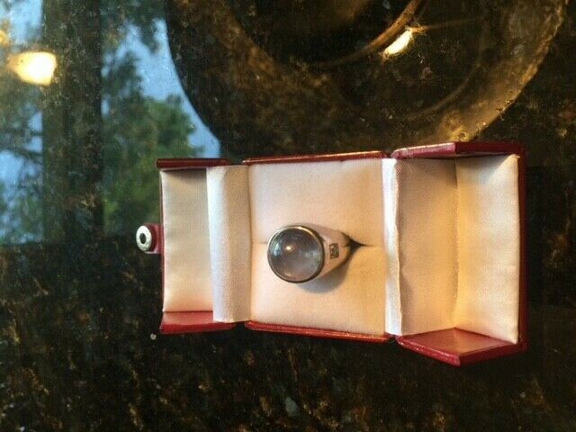 blue star sapphire ( 16 mm,26g) 14k ring