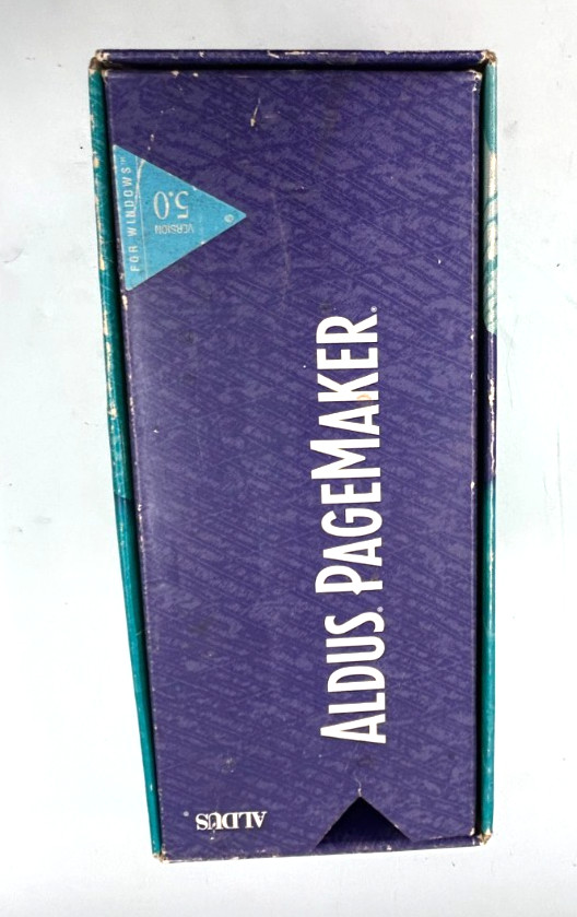 ALDUS Pagemaker 5 Big Box for Windows