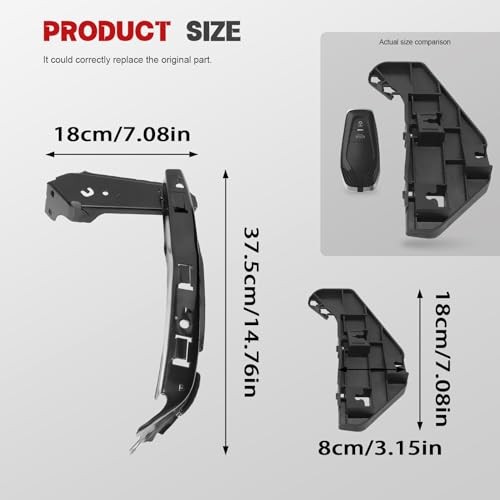 Front Bumper Holder Bracket and Headlight Support Mount For CR-V 2002-2006