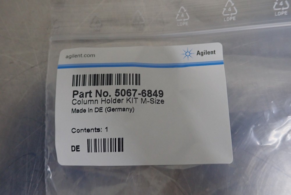 Agilent Technologies 5067-6849 Column Holder Kit M-Size - NEW