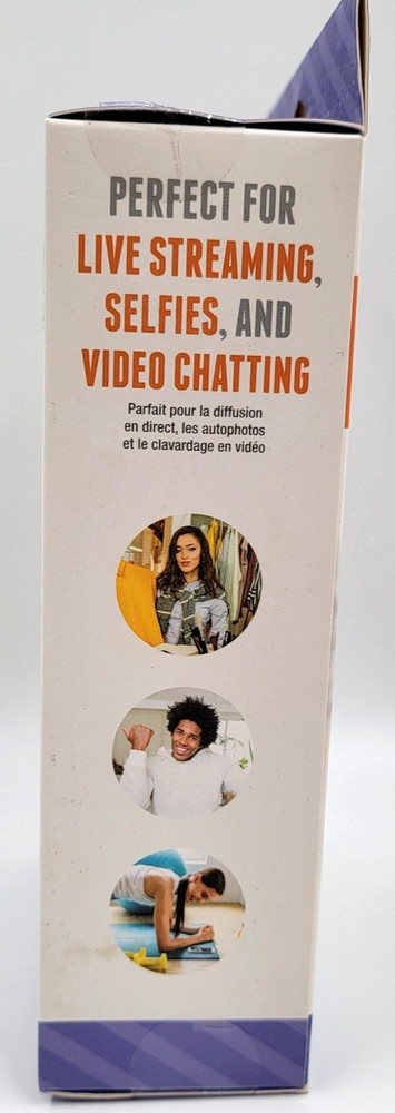 2 Selfie Stick Tripod With LED Ring Light Content Creators Great for Light Boxes