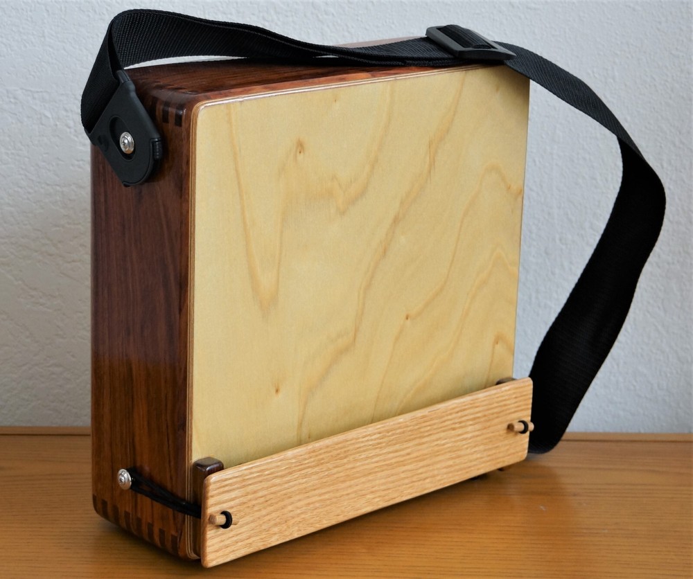 Rodilla Cajon...Bubinga Wood Model 12"