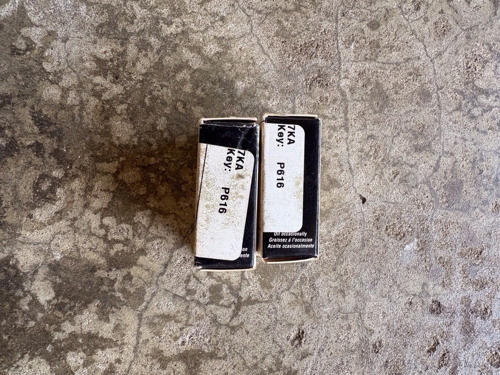 2 Masterlock #7 Padlocks Keyed Alike. Keyed To #P616