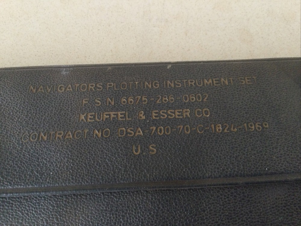 Vintage Navigators Plotting Instrument Set. Germany
