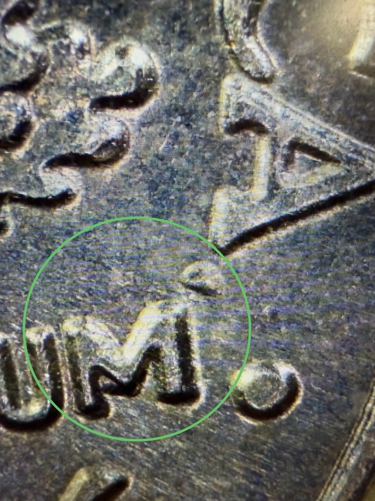 2022 P 10 C Dime Error Die Multiple Die Chips R86