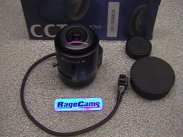 VF DC Ai IRIS CS Wide Angle Lens*4*Cisco 2500 ip Camera