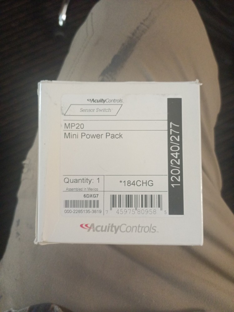 Sensor Switch MP20 Motion Detector - Black