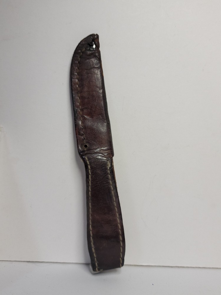 Fixed Blade Knife Imitation Winterbottom Bone with Sheath
