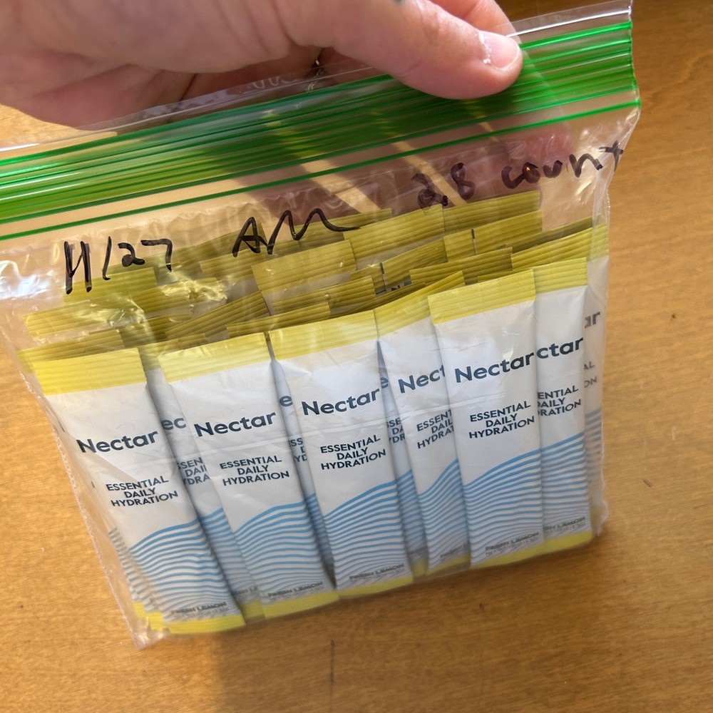 Nectar Hydration Essential Daily Hydration Fresh Lemon Flavor