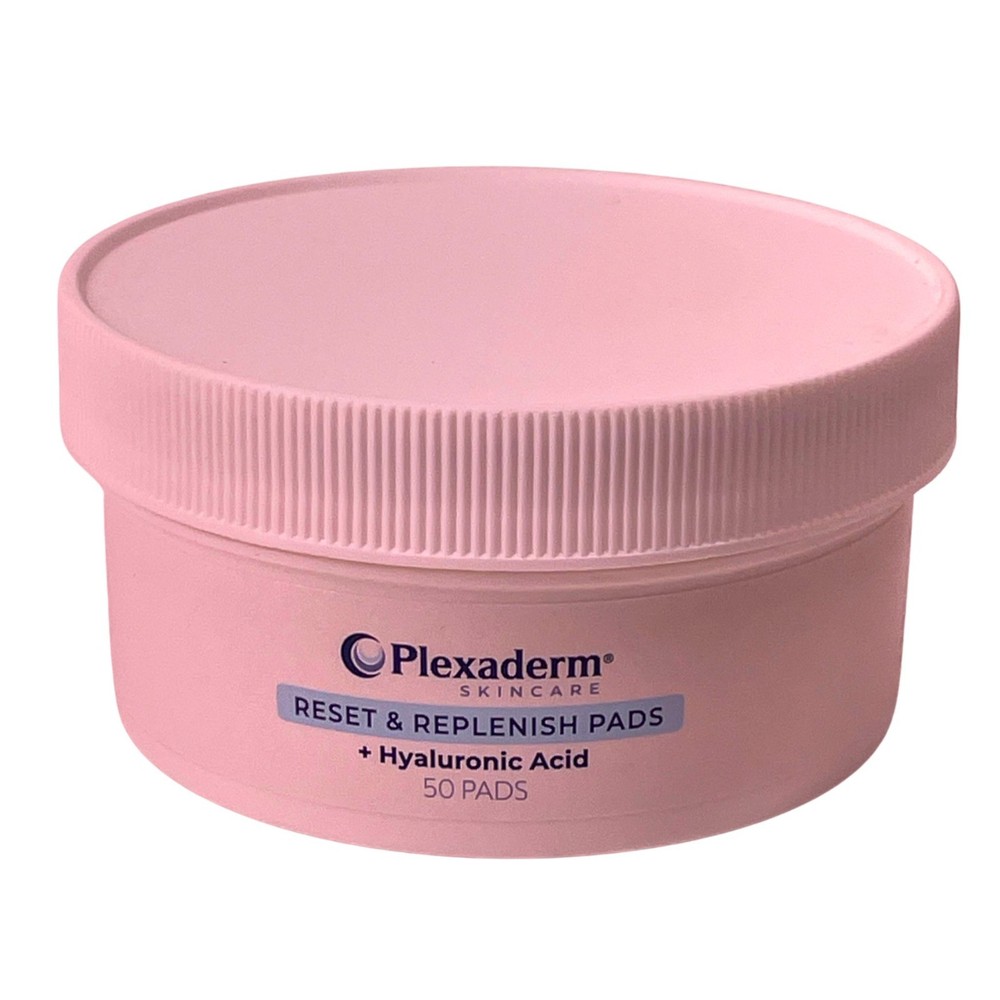 Plexaderm Reset and Replenish Exfoliating Cleansing Pads - 50 Count