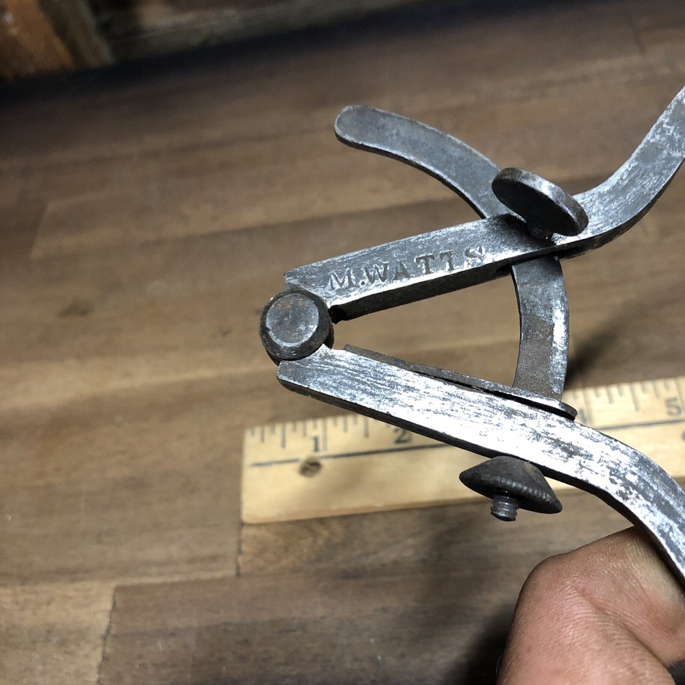 Vintage M. Watts Joint Caliper Measurement Tool
