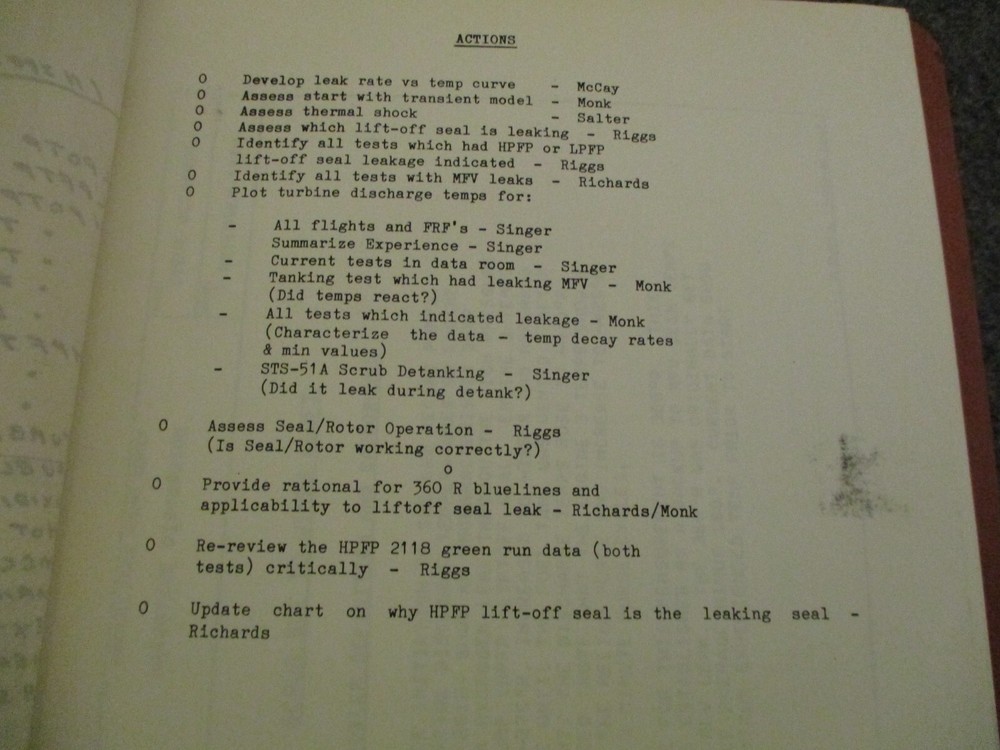 1984 NASA MSFC/ROCKETDYNE SHUTTLE STS-19/51-A SCRUB REPORT FLIGHT DATA READINESS