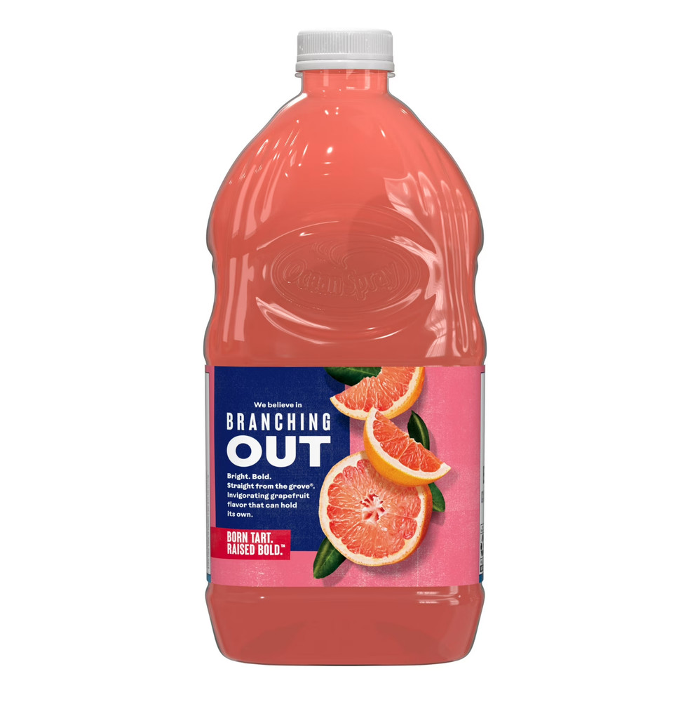 (2 pack) Ocean Spray® Ruby Red Grapefruit Juice, 64 fl oz Bottle, Free Shipping