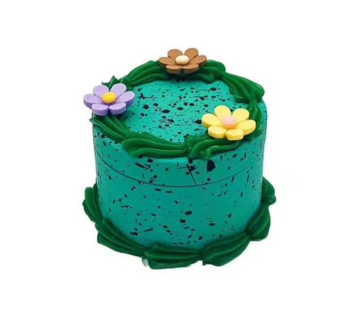Fake Cake Metal herb Grinder