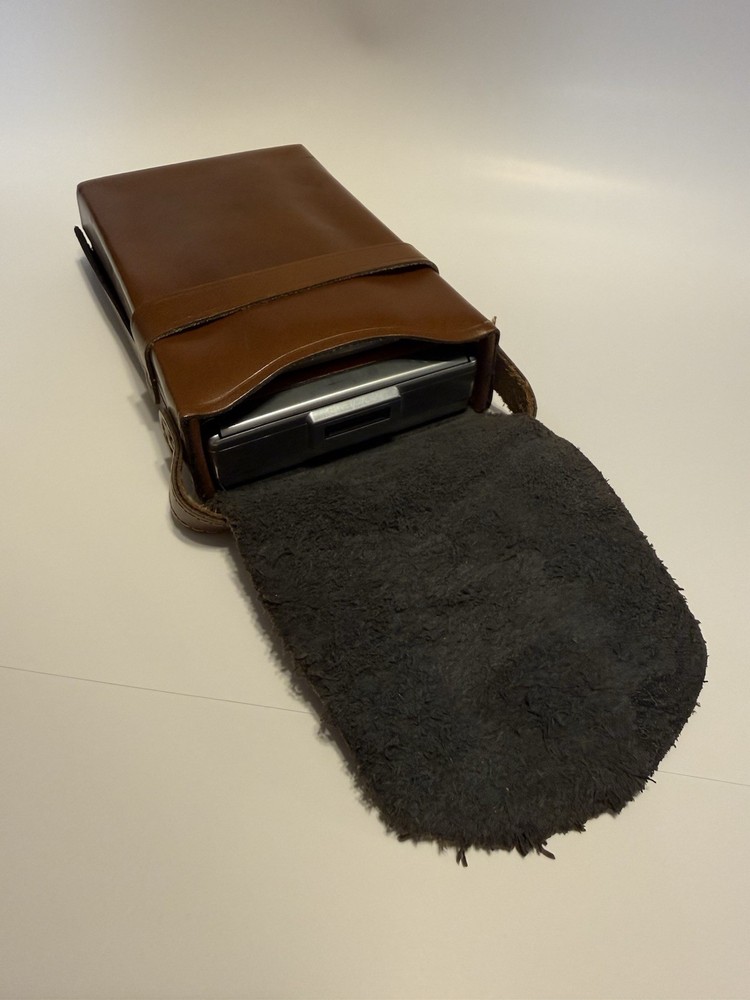 Polaroid SX-70 Land Camera With Brown Leather Case