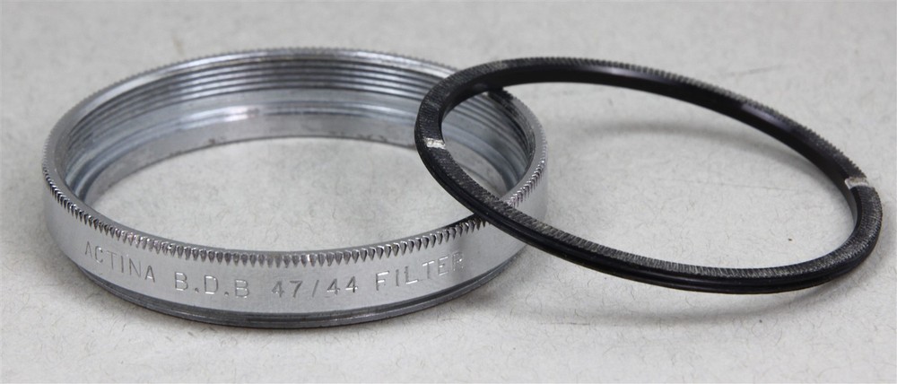 47mm Screw-In BDB Filter Holder/Adapter Ring (holds 44mm Diameter Filter)