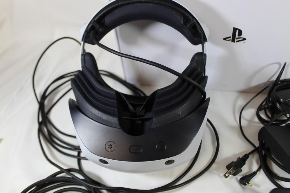 Playstation VR2 Virtual Reality System Headset with Controllers