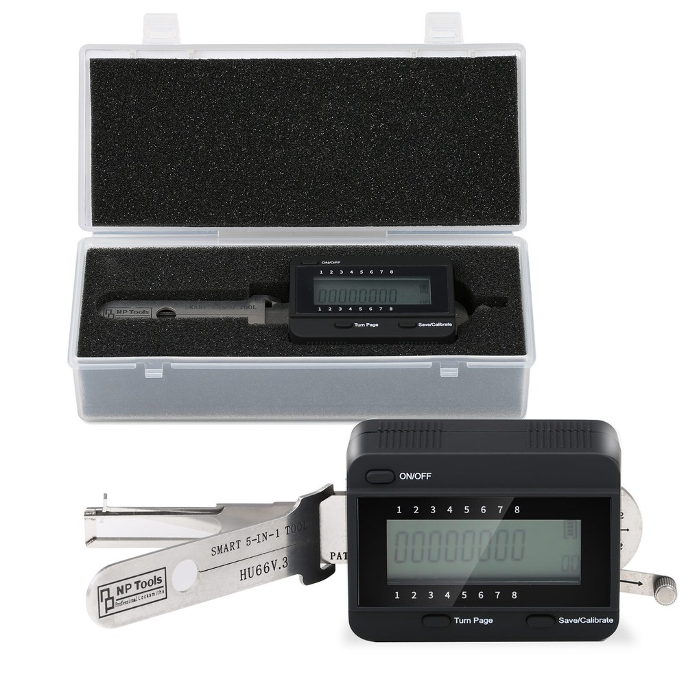 5 In 1 Smart Decoder HU66V.3 NP Tool Code Reading Storage LED Lighs for HU66 Car