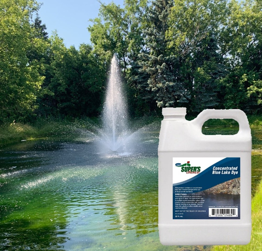 Super's Choice Blue Pond Dye Liquid 32 oz