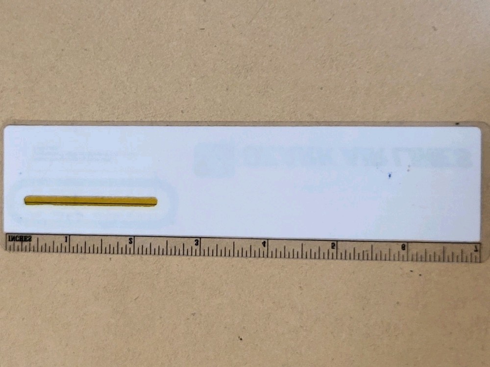 OZARK AIR LINES Ruler . OAG Reader