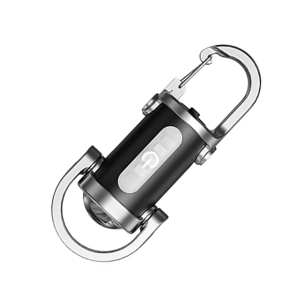 Rechargeable Keychain Flashlight Mini, Compact Light for Night Work, Camping