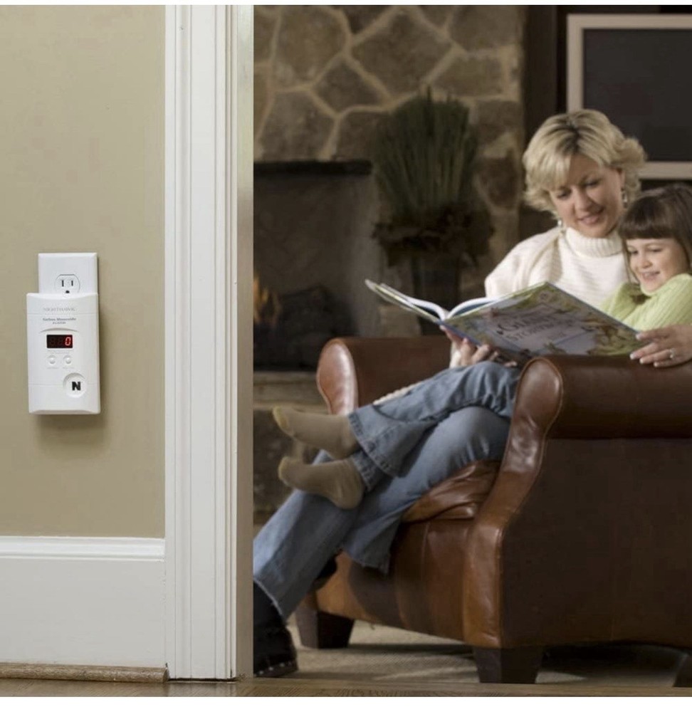 Kidde Carbon Monoxide Detector, Plug In Wall with 9-Volt Battery Backup, 6 Pack