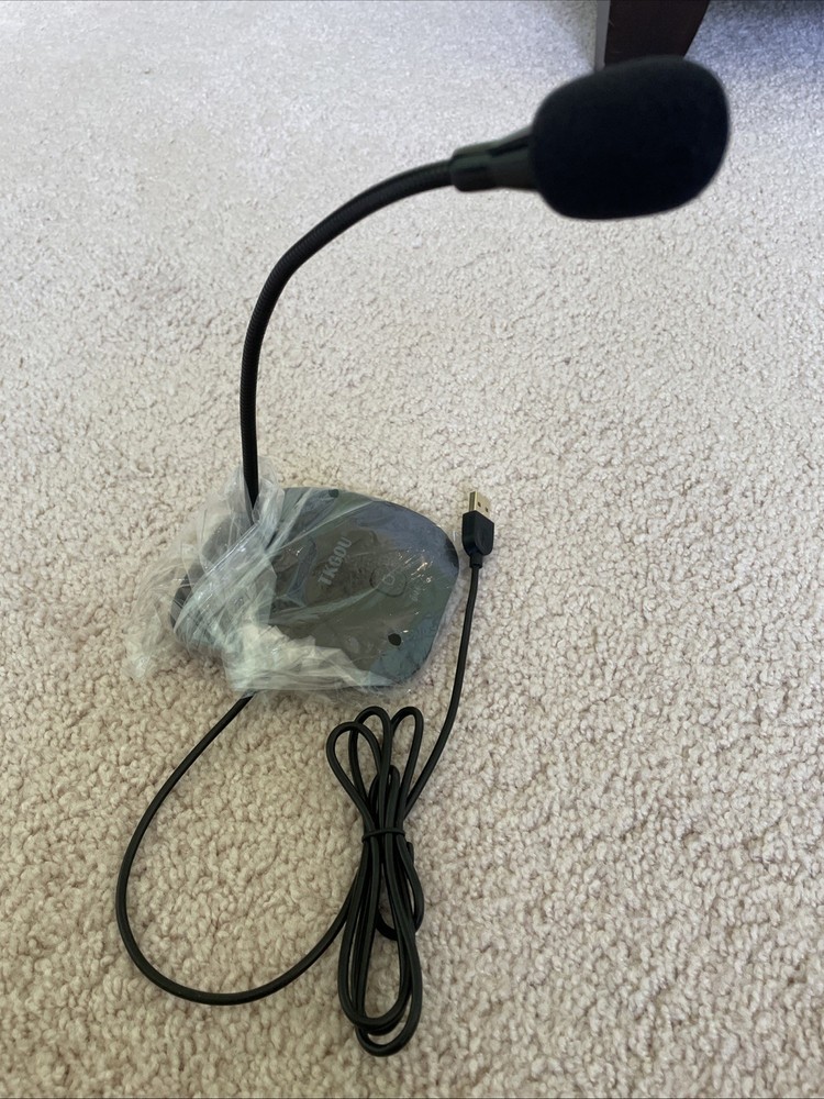 TKGOU UM6 Plug And PlayUSB Gooseneck Computer Microphone