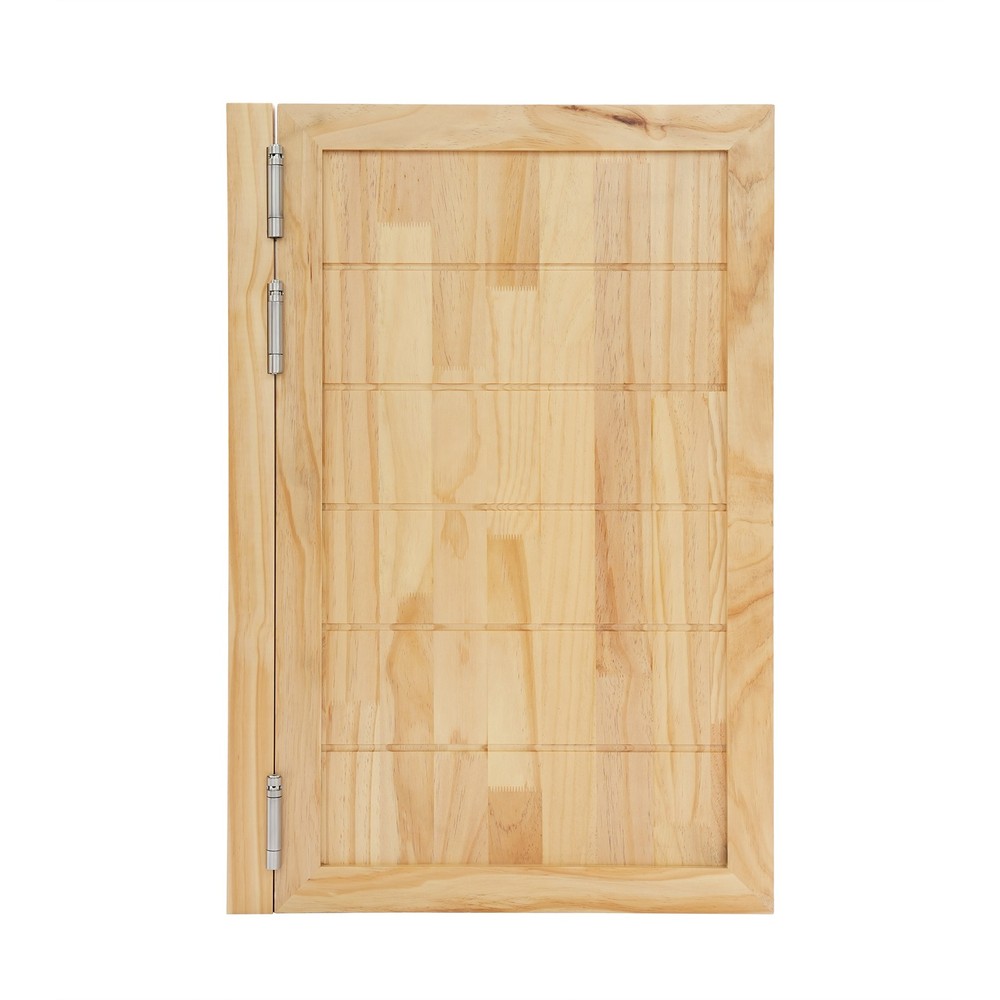 Partition Single-Door Leaf for Doorways w/ Doorpost & Hinge Multi-functional Use