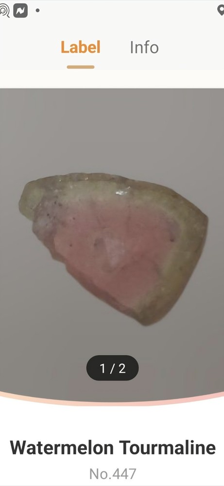 WATERMELON TOURMALINE SLAB