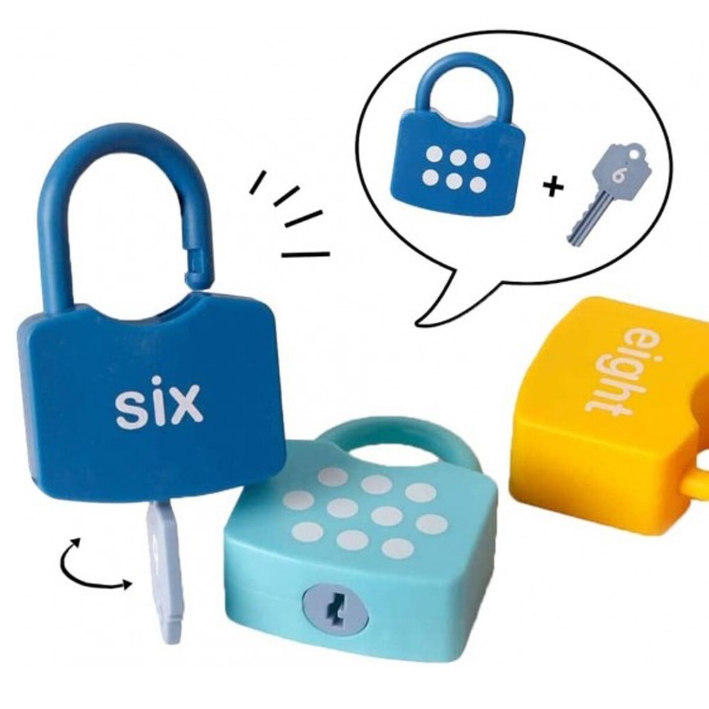 Zummy ABC Learning Lock Educational Letter Numbers Combination