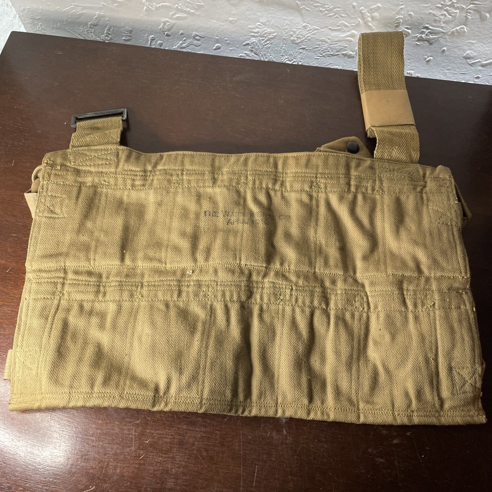 The Warner Bros Comp. Ww1 is Grenade Apron 1918 Dated