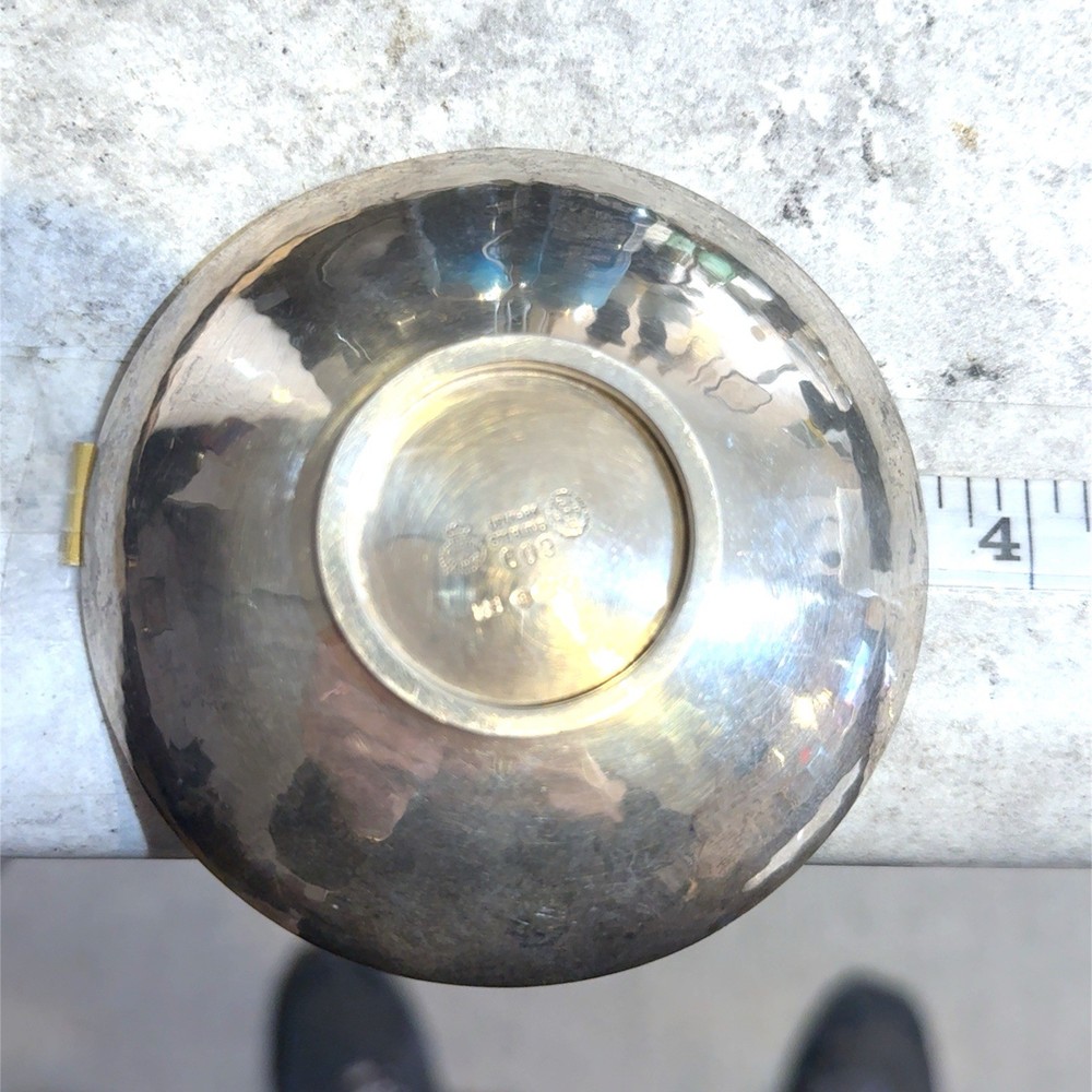 Georg Jensen Sterling Silver Small Hand Wrought Bowl/ Small Dish