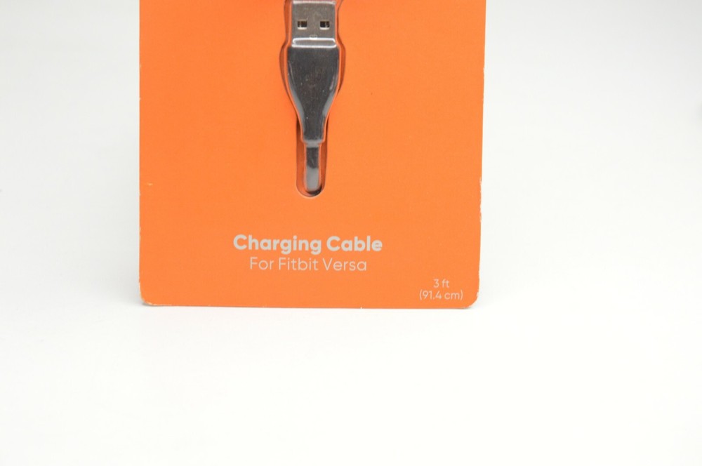 Onn Charging Cable Fitbit Versa Activity Tracker USB Dock 3 Foot
