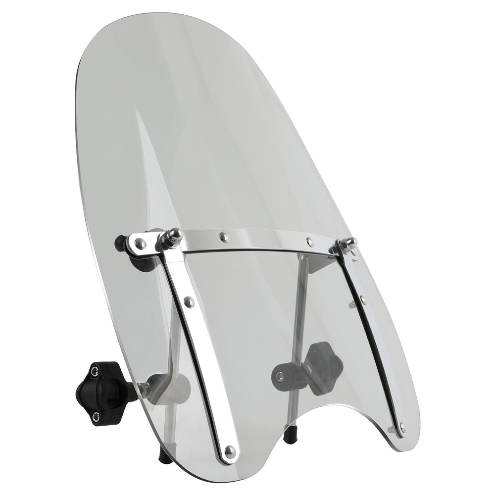 For Harley Softail Standard FXST 7/8" 1" Handlebar Smoke Windshield Windscreen