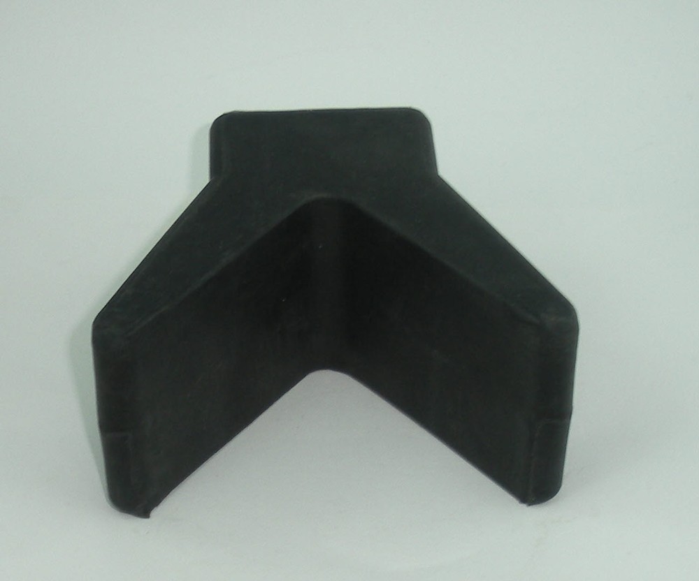 Attwood 11200-1  Bow Y Stop Rubber Roller 2" x 2"