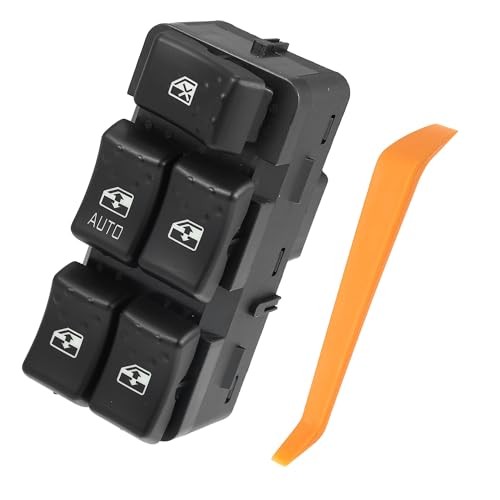 Power Window Switch, Front Left Driver Side Window Control Switch with Removal