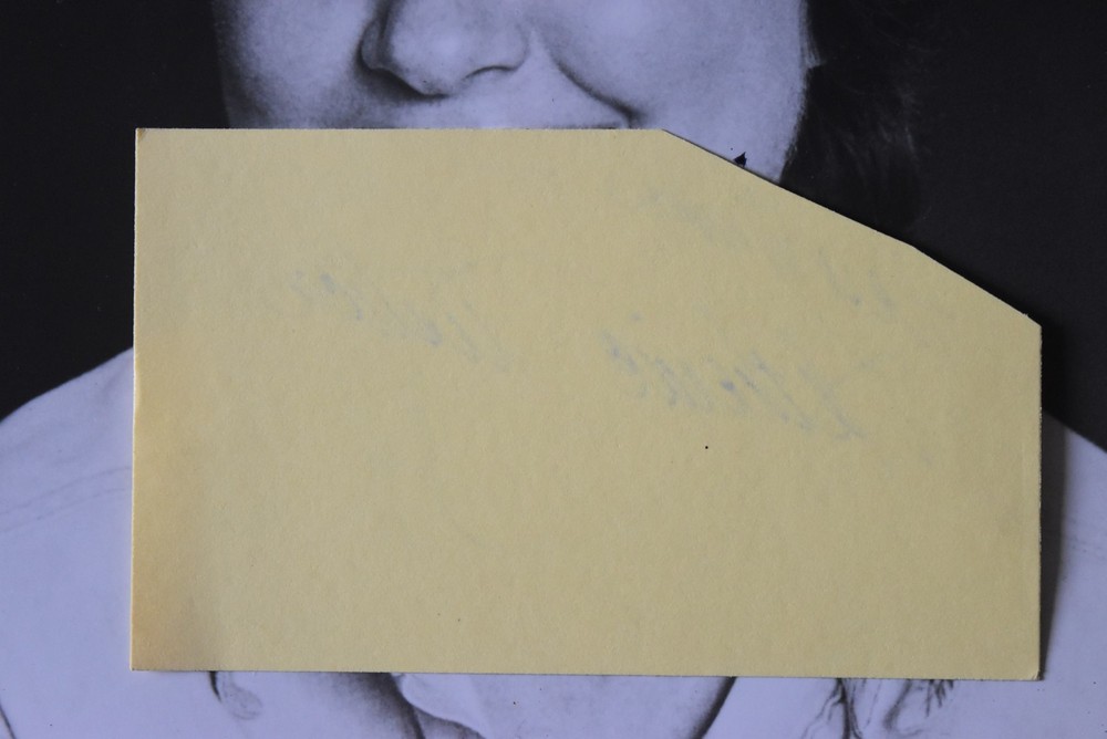 Katherine Justice Hand Signed Card