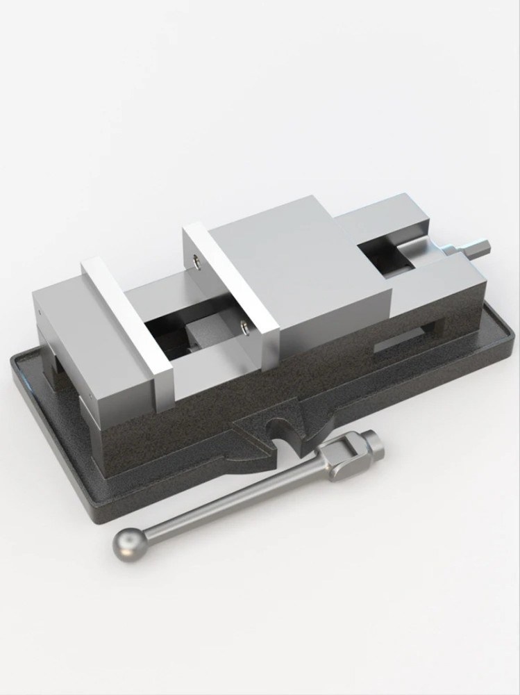 Precision Flat-jaw Vise Angle-fixed Bench Vise Milling Machine-specific Vise