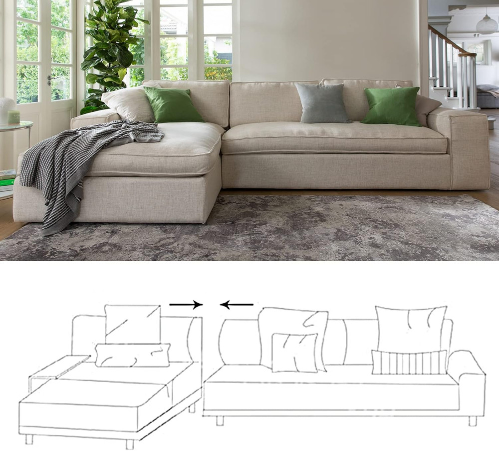 Sectional Couch Connector Heavy Duty Snap Alligator Sofa Interlocking 4 Pcs