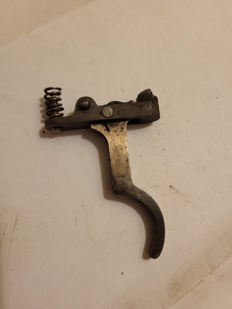 Type 38 Arisaka Trigger, Sear, Spring, and Pin