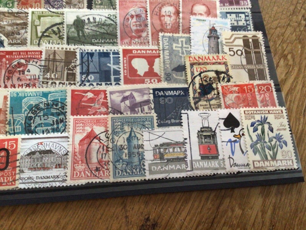 Denmark mounted mint or used stamps A12359