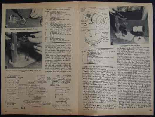 Simple MICROSCOPE How-To Make PLANS Science Fair Project