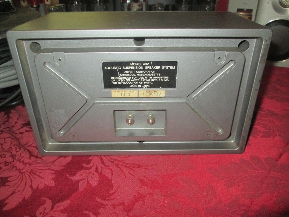 Advent Response 420 Speaker ONLY Model 402
