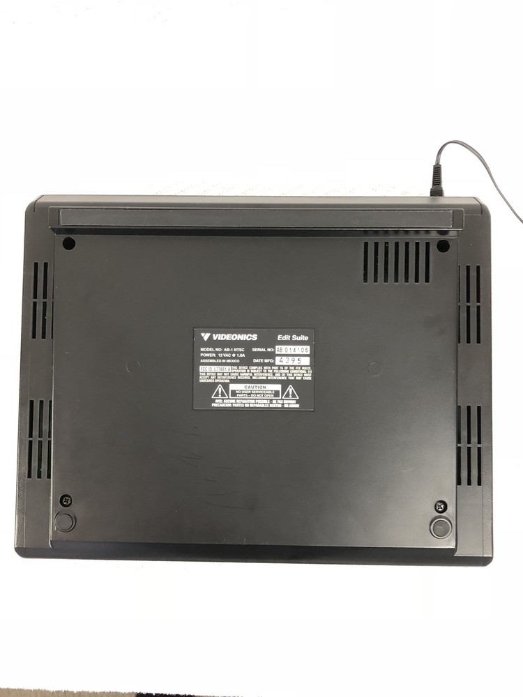 Videonics AB-1 Edit Suite A/B Roll Edit Controller with Power Adapter and Manual