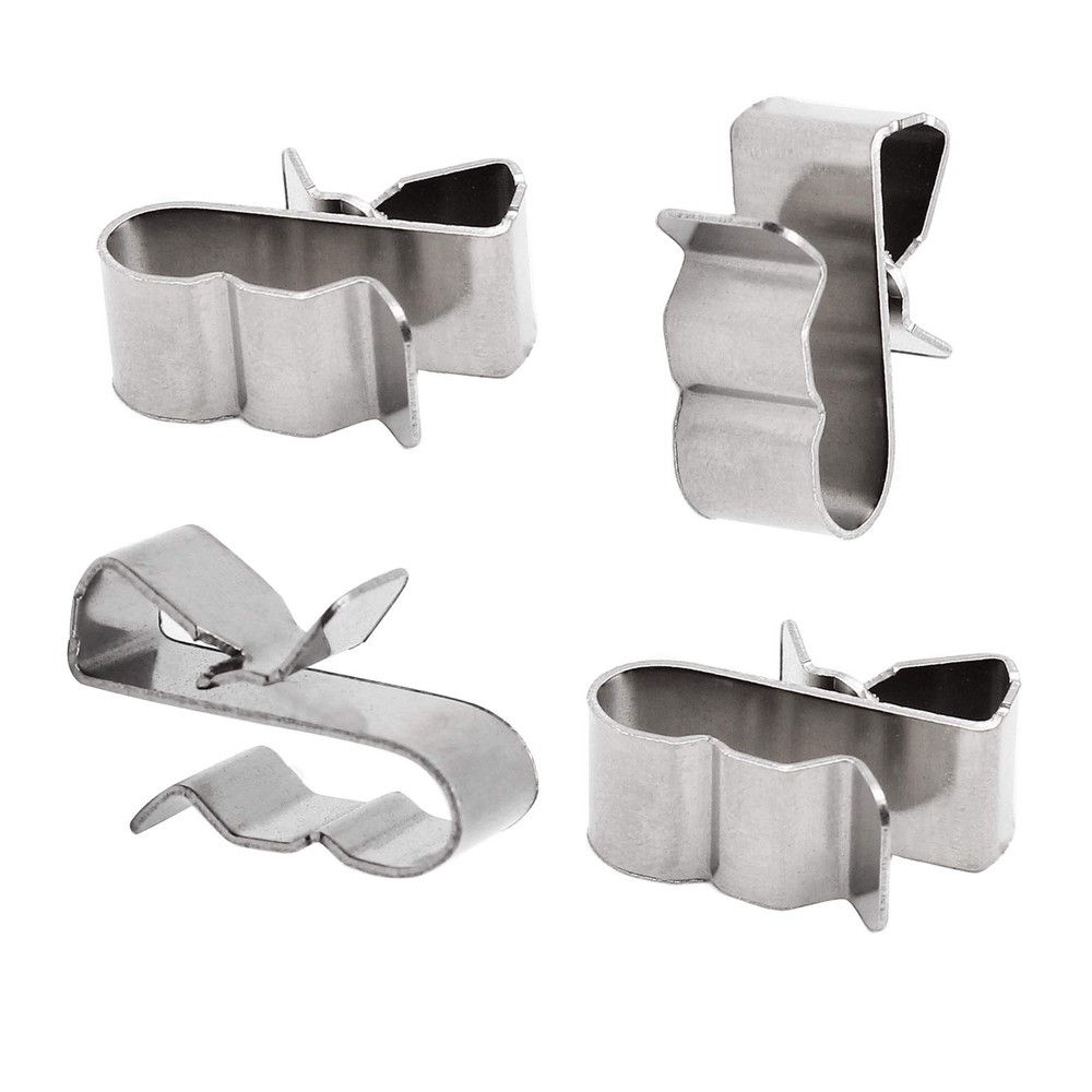 150pcs Solar Panel Cable Clips Trailer Wire Clips Stainless Steel, 0.85" / 22...
