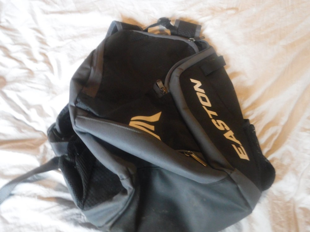 Easton Black Baseball Backpack Pre Owned